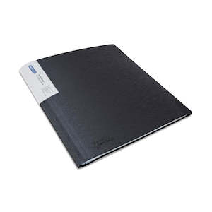 Filing Folders: Acme Germ-Savvy A4 Display Book 40 Pocket Black 999004