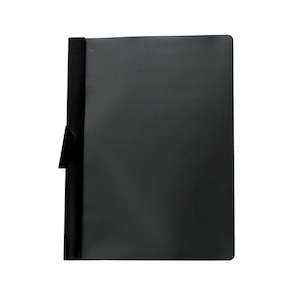 OSC A4 Report Cover Slide Clip Black RC838, Holds 30 Sheets