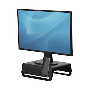 Ergonomic Accessories: Fellowes Breyta Monitor Riser, Adjustable Height, F100098502