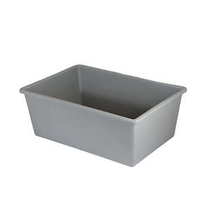 Desk Organisers: Taurus Large Tote Storage Tray 398x274x150mm Grey