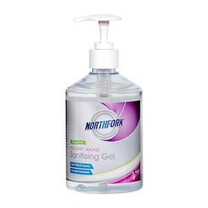Northfork instant hand sanitising gel alcohol free 500ml