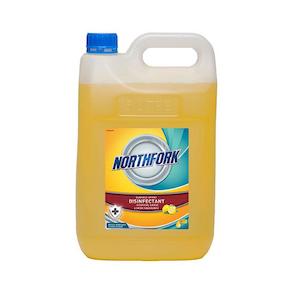 Northfork hospital grade disinfectant lemon 5l