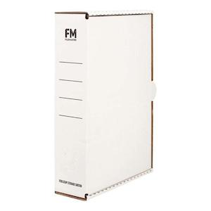 FM Storage Carton White 5 Pack Foolscap