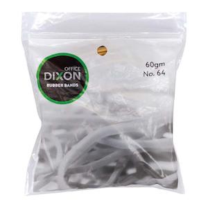 Dixon Rubber Bands 60gm No.64