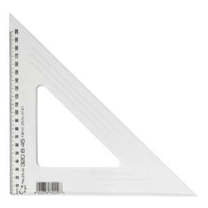 Taurus set square 21cm longest side 45 degree taurus straight edge