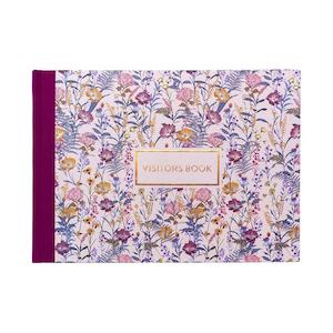 Health Safety: Pukka Bloom Visitors Book A4 Cream 768 Entries P9688BLM