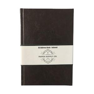 Health Safety: OSC Vintage Address Book A5 Brown