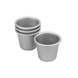 Bakeware: Bakemaster S/Ano Set/4 Dariole 6x5.5cm