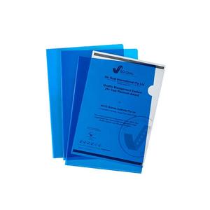 Filing Folders: Marbig A4 Ultra File Blue 180 Micron Pk10 2004201