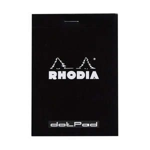 Notebooks Pads: Rhodia dotPad No. 12 85x120mm Black