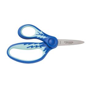 Fiskars Left Hand Kids Scissors 5" Pointed Blue 1001421