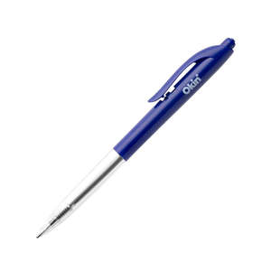 Okin Click Ballpoint Pen Medium Blue, Pack of 10 OBPCBLUE10