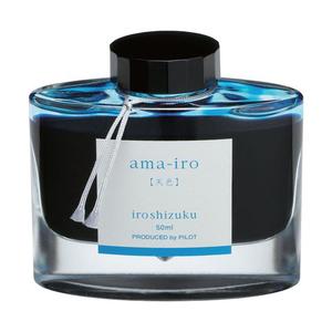 Writing Pens: Pilot Iroshizuku Ink 50ml Sky Blue Ama-iro (INK-50-AMA)