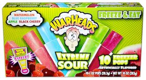 Featured: Warheads Extreme Sour Freezer Pops - 10 Pack
