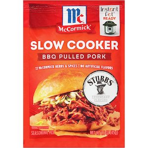 Sauces Spices: McCormick Slow Cookers BBQ Pulled Pork 1.6oz