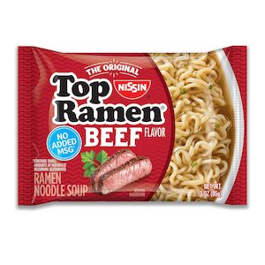 Top Ramen Noodle - Beef 3oz