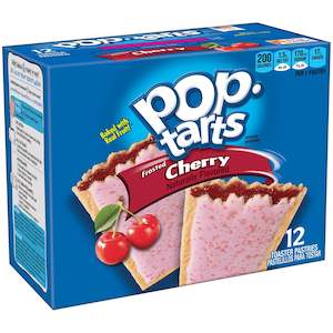 Breakfast: Pop-Tarts Frosted Cherry 12 pack