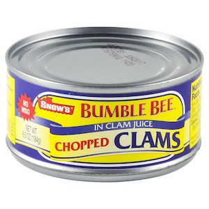 Snow's Bumble Bee Chopped Clams 6.5oz