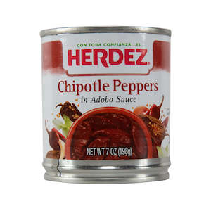 Canned: Herdez Chipotle Peppers 7oz (198g)