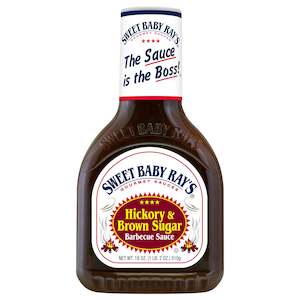 Sweet Baby Ray's BBQ Hickory & Brown Sugar Barbecue Sauce 18oz