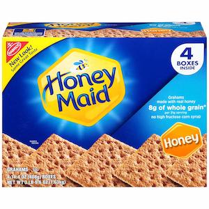 Honey Maid Graham Crackers 4ct Bulk Box