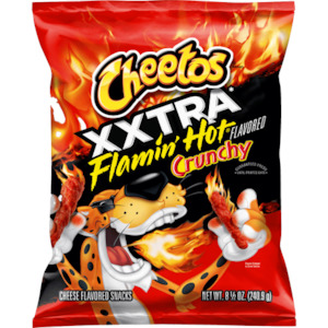 Featured: Cheetos XXTRA Flamin' Hot Crunchy 2.75oz (77.9g) (BB 21 OCT 2025)