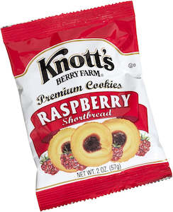 Snacks: Knotts Berry Farm Raspberry Shortbread 2oz