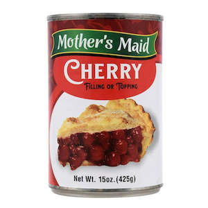 Baking: Mother's Maid Cherry Filling 15oz (425g)