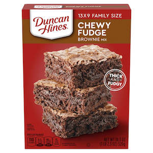 Duncan Hines Chocolate Fudge Brownie Mix 18.3 oz