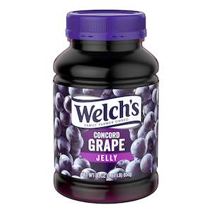 Breakfast: Welch's Concord Grape Jelly 30oz
