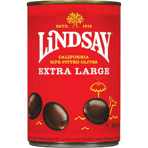 Canned: Lindsay Extra Large Black Olives 6oz