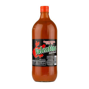 Valentina Mexican Hot Sauce Extra Hot - Large 1L (Black Label)
