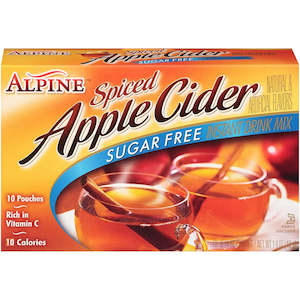 Drinks: Alpine Spiced Apple Cider sugar free 10ct
