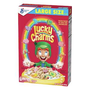 Breakfast: Lucky Charms 14.9oz Large Size