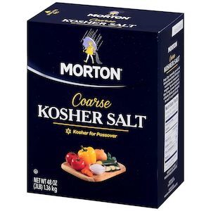 Morton Coarse Kosher Salt 51oz/3lb