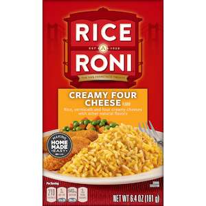 Other Grocery: Rice a Roni Creamy Four Cheese 6.4oz