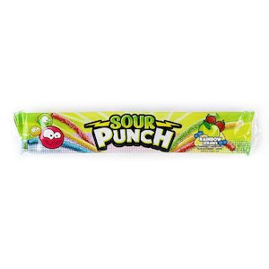Sour Punch Rainbow Straws 2oz