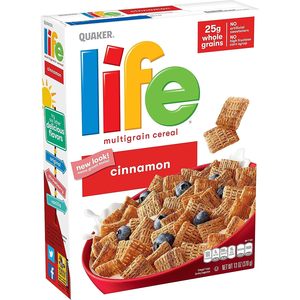 Breakfast: Quaker Life Cinnamon 13oz