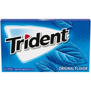 Candy: Trident Original Sugar Free Gum 14-Stick Pack