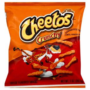 Snacks: Cheetos Crunchy 1oz/28.3g  (BB 30 DEC 2025)