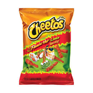 Snacks: Cheetos Flamin' Hot Limon 2 3/4oz (BB: 13 JAN 2026)