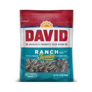 Snacks: David Sunflower Seeds Ranch 5-5.25oz