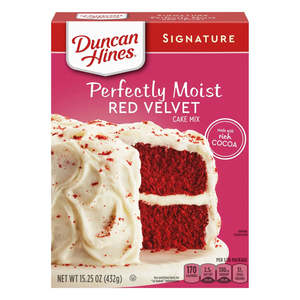 Duncan Hines Red Velvet Cake Mix 15.25oz
