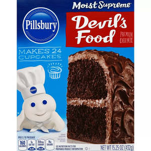 Baking: Pillsbury Moist Supreme Devil's Food Cake Mix 15.25oz