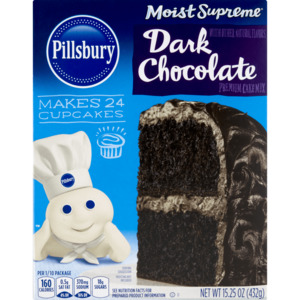 Baking: Pillsbury Moist Supreme Dark Chocolate Cake Mix 15.25oz