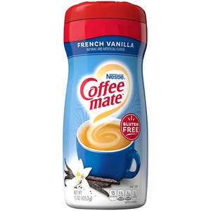 Breakfast: Coffee-Mate French Vanilla 15oz
