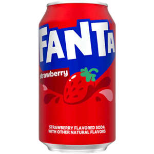Drinks: Fanta Strawberry 12oz Can *LIMIT 12*