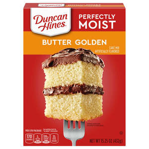 Duncan Hines Butter Golden Cake Mix 15.25oz