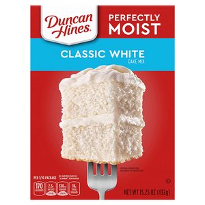 Duncan Hines Classic White Cake Mix 15.25oz