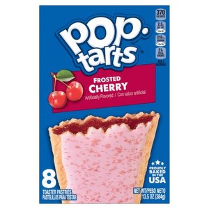 Breakfast: Pop-Tarts Frosted Cherry 8 Pack